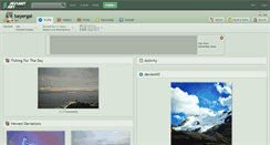 Desktop Screenshot of bayergal.deviantart.com