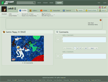 Tablet Screenshot of cek812.deviantart.com