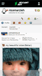 Mobile Screenshot of nicemarzieh.deviantart.com