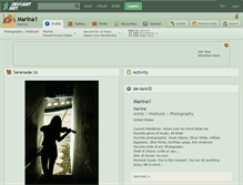 Tablet Screenshot of marina1.deviantart.com