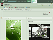 Tablet Screenshot of morganenn.deviantart.com