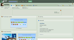 Desktop Screenshot of michihan.deviantart.com