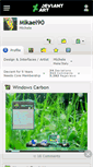 Mobile Screenshot of mikael90.deviantart.com