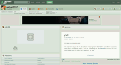Desktop Screenshot of aaliyah5557.deviantart.com