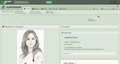 Desktop Screenshot of mythiclionheart.deviantart.com