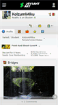 Mobile Screenshot of koizumimiku.deviantart.com
