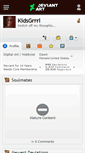 Mobile Screenshot of kidsgrrrl.deviantart.com