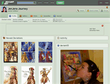 Tablet Screenshot of jenjens-journey.deviantart.com