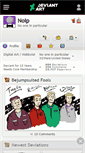 Mobile Screenshot of noip.deviantart.com