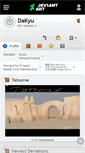 Mobile Screenshot of dakyu.deviantart.com