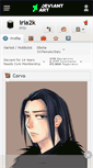 Mobile Screenshot of iria2k.deviantart.com
