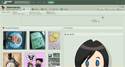 Desktop Screenshot of littlemisskirby.deviantart.com