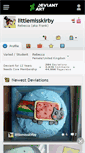 Mobile Screenshot of littlemisskirby.deviantart.com