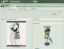 Tablet Screenshot of kkapril.deviantart.com