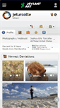 Mobile Screenshot of jeturcotte.deviantart.com