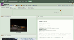 Desktop Screenshot of mitchcm.deviantart.com