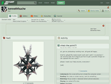 Tablet Screenshot of kennethfouche.deviantart.com