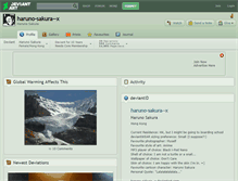 Tablet Screenshot of haruno-sakura--x.deviantart.com