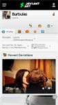 Mobile Screenshot of burbulas.deviantart.com