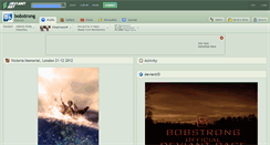 Desktop Screenshot of bobstrong.deviantart.com