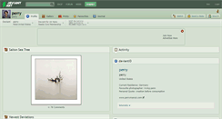 Desktop Screenshot of perry.deviantart.com