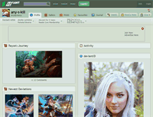 Tablet Screenshot of any-s-kill.deviantart.com