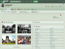 Tablet Screenshot of canbayram.deviantart.com