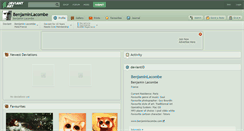 Desktop Screenshot of benjaminlacombe.deviantart.com