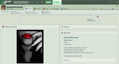 Desktop Screenshot of mountaindreamer.deviantart.com