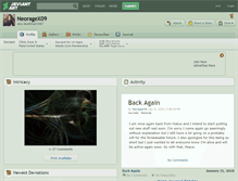 Tablet Screenshot of neoragex09.deviantart.com