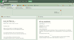 Desktop Screenshot of evermoo94.deviantart.com