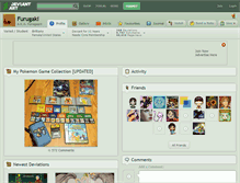 Tablet Screenshot of furugaki.deviantart.com