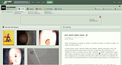 Desktop Screenshot of no-please.deviantart.com