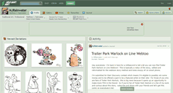 Desktop Screenshot of mjrainwater.deviantart.com