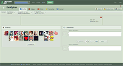 Desktop Screenshot of darkspiner.deviantart.com