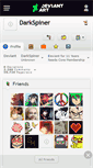 Mobile Screenshot of darkspiner.deviantart.com