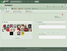 Tablet Screenshot of darkspiner.deviantart.com