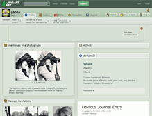 Tablet Screenshot of gabaa.deviantart.com