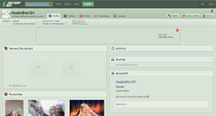 Desktop Screenshot of musicdiva101.deviantart.com