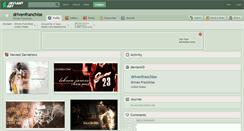 Desktop Screenshot of drivenfranchise.deviantart.com