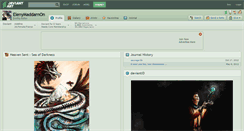 Desktop Screenshot of elenymaddarnon.deviantart.com