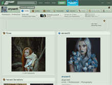 Tablet Screenshot of anitaanti.deviantart.com