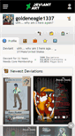 Mobile Screenshot of goldeneagle1337.deviantart.com