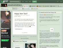 Tablet Screenshot of jamesowensullivan.deviantart.com