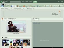 Tablet Screenshot of il-bello.deviantart.com