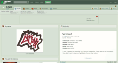 Desktop Screenshot of c-jack.deviantart.com