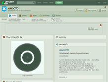 Tablet Screenshot of mak-oto.deviantart.com