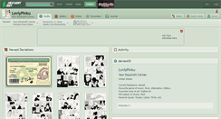Desktop Screenshot of lovlypinku.deviantart.com