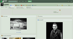 Desktop Screenshot of mauspat.deviantart.com