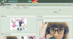 Desktop Screenshot of hina-chan8.deviantart.com